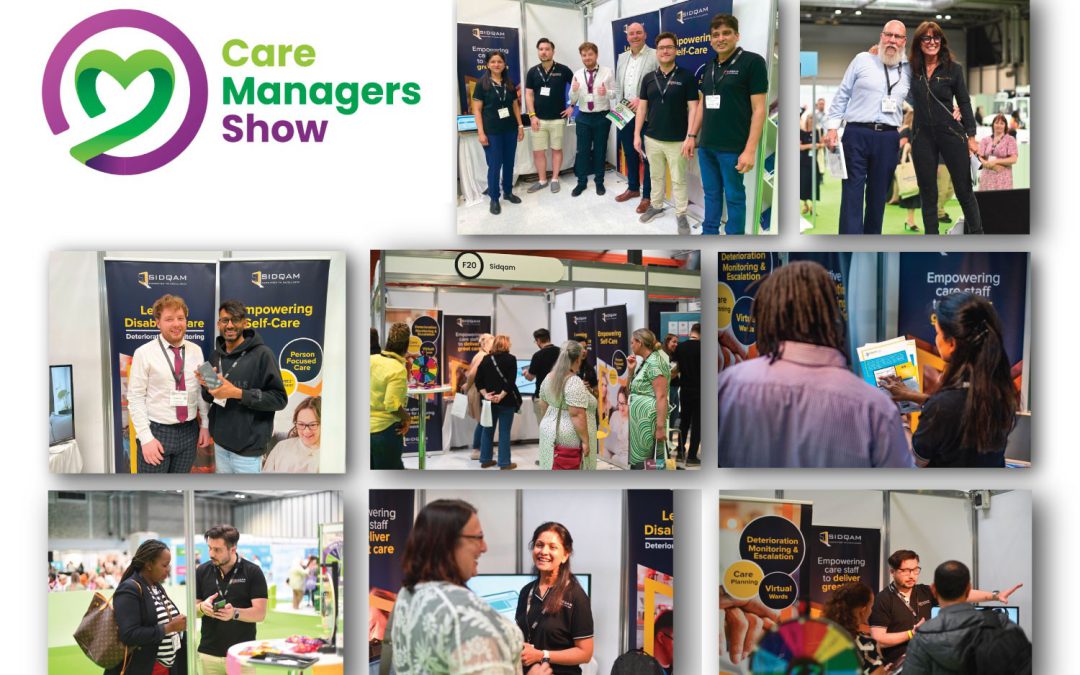 Sidqam exhibited at the #CareManagersShow, Birmingham